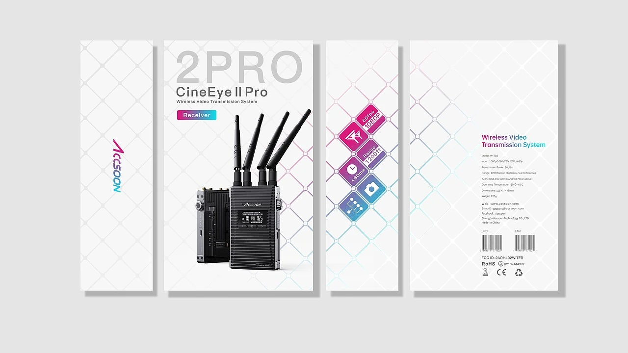 CineEye 2 Pro 包装版面对比
