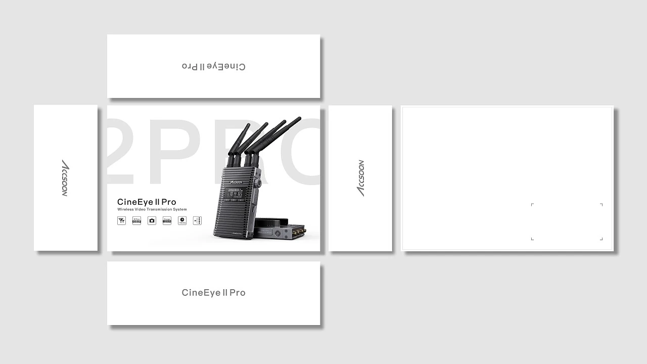 CineEye 2 Pro 包装展开图
