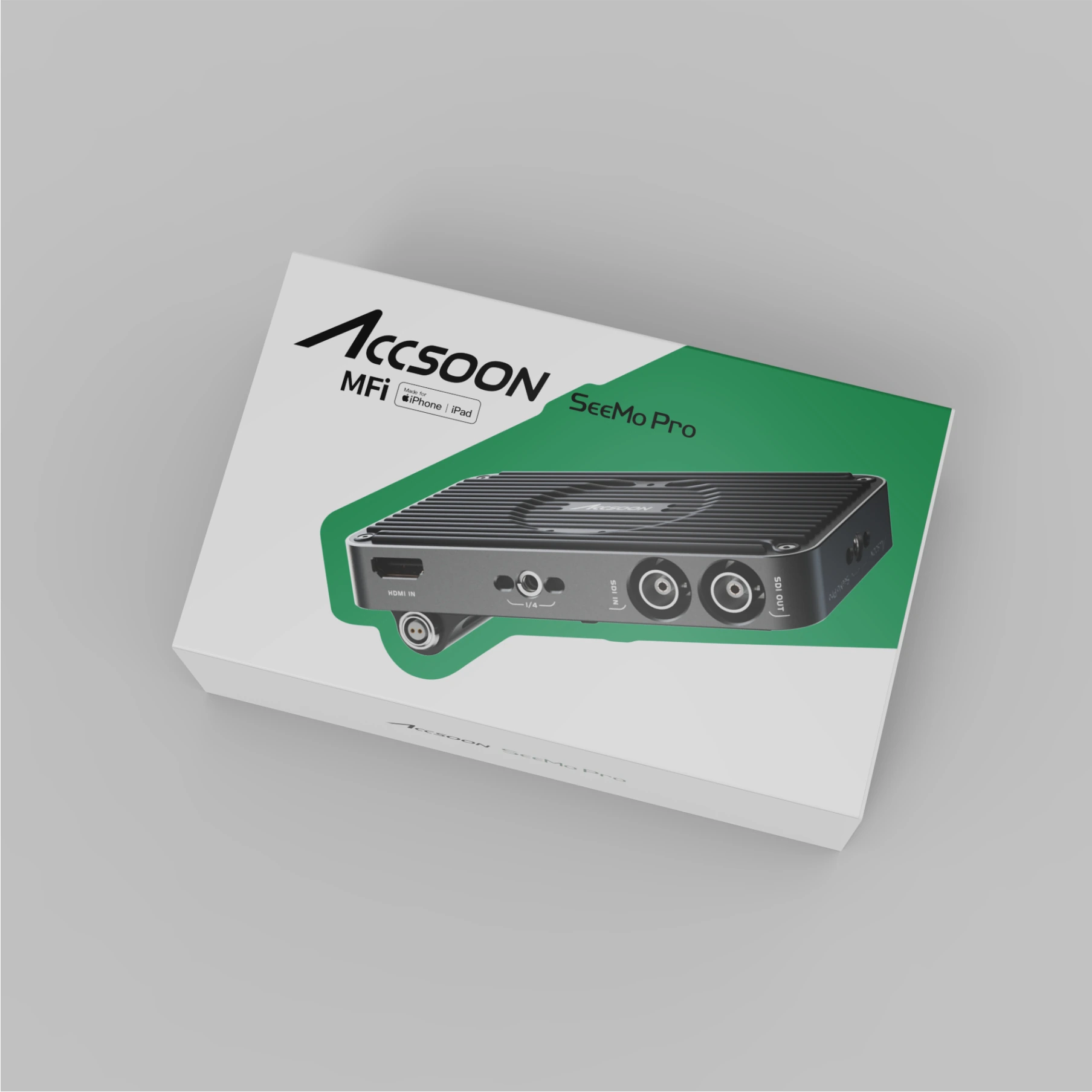 Accsoon SeeMo Pro 包装盒效果图