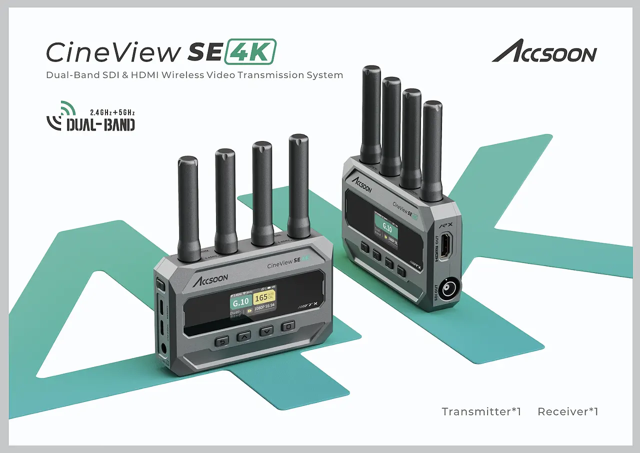 套装 / 发射端与接收端。